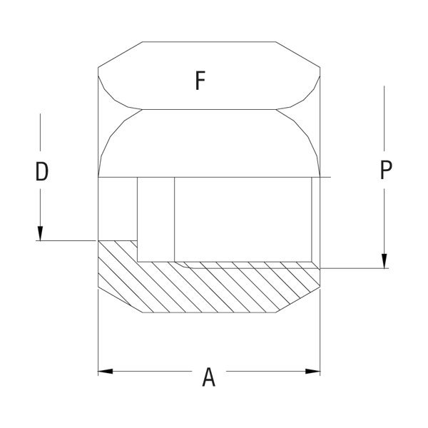 Nuts - 37° Flare Tube Fittings
